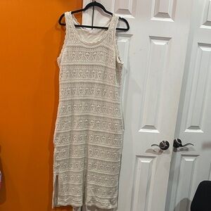 NWOT Elegant Cream Lace Dress size XXL